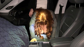 Stepmom had anal sex with her stepson on the street near the car