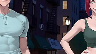 With Great Pleasure #2 - Mary Jane Sex in a Cartoon Sex Game