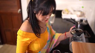 The Maidservant Left The Whole Night#julibhabhi8 #juli #bhabhi