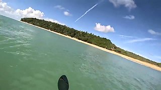 Fomos Para Uma Praia Que Estava Deserta E Aproveitamos Pra Transar Gostoso With Loira Gostosa