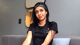 Skinny Black Latina Didn t Expect An Anal Casting