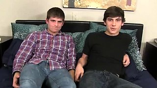 Boys blowjob at gym gay first time Zaden and Trent get lubed