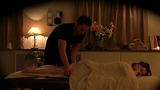 Japanese Oil Massage Sex Pleasure To Busty Wife