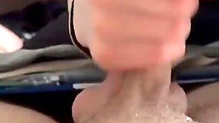 Eva Jerks off Chris