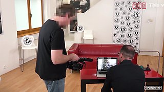 Rough Sex On The Casting Couch With Petite Czech Babe With David Perry And Lady Bug