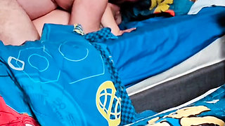 While she was taking a nap, her stepfather came to penetrate her.