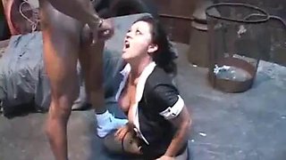 Mature Interracial Gangbang