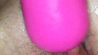 Hairy American Housewife Fisted on Real Home Video