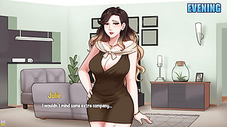 House Chores #17: My MILF Stepaunt Sucked Me off During the Movie and Made Me Cum Really Good