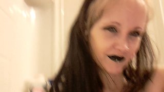 Worship My Soapy Goth Asshole