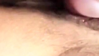Mature Hairy Pussy Playing with Her Dildo