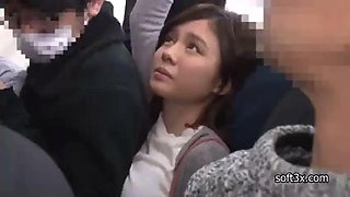 Japanese bus babe