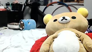 Stacked brunette goes solo toys and masturbation