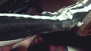 Halloween Candle Lights Romantic Anal Play