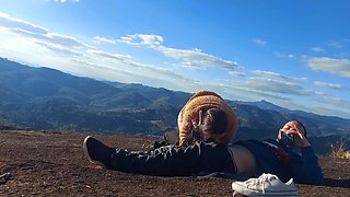 Tour Guide Fucks Married Womans Big Ass On The Mountain Peak