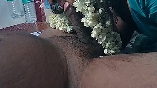 First Night Part 2 - Blowjob Extremely with Flowers