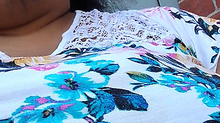 Flashing My Titty Outside!