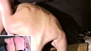 Naughty amateur teen has a voyeur fetish