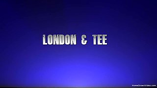 Ebony Girlfriends Enjoy 69 - London & Tee