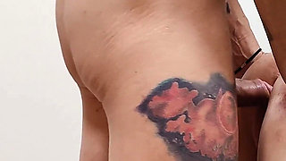 Fucking Her Doggy Style with a Bruised Butt