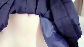 Solo angel enjoys anal masturbation with toys