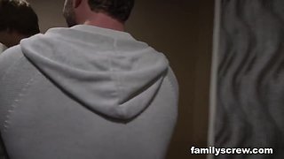 Cumming Together At A Swingers Club