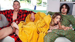 Swallow For Stepdad With Mick Blue, Elias Cash, Molly Little - Brazzers