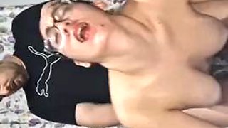 I suck it, squirt off it and cum in my hair after fucking me