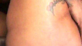 Jayden is a busty ebony skin that fucks a black cock for her creampie
