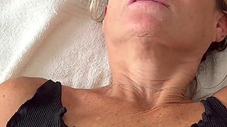 Filming a Masturbation Scene I Ask the Videographer to Fuck Me in the Ass.