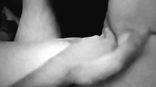 Spanking the pussy of my hot wife