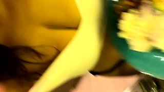 Hot Amateur Babes with Big Boobs Have Some Titty Fucking Fun