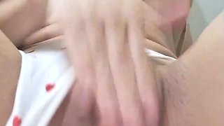 Playing with my clitoris
