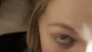 Blowjob facial 8 months pregnant