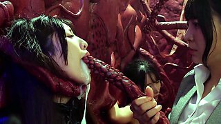 Lesbian BDSM fantasy comes to life for naughty schoolgirls