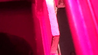 Wife sucks cock in glory hole