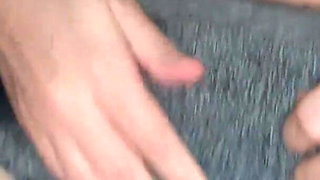 She Tests Her New Shorts with Her Pussy Showing, Camel Toe