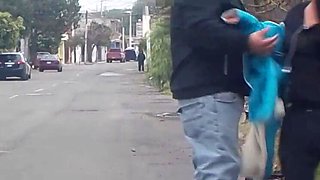Hidden Camera Seduction: Lucky Pedestrian Gets Surprise Street Fuck
