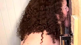 Glory Hole Blowjobs and Brunettes