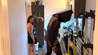 Fetish Lofts Clean-up Session with TV Slave Part 1-3