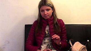Lesbo Brunette Finds Hottie Partner and Takes Her Home
