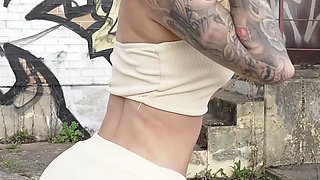 German Scout - Tall Latina Teacher Molly Smith Pick up for No Condom Casting Fuck