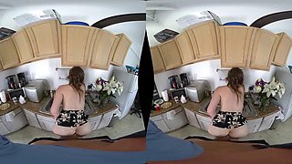 Boss time ft. Danni Rivers: Blowjob, Hardcore  Brunette VR Porn