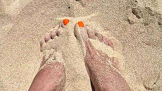 Feet in the Sand!