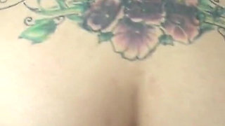 Sprayed into Sophia's mouth cunt