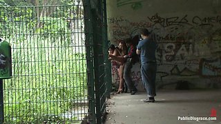 Best of Europe: Angelica Heart Big Tits, Public Bondage, & Humiliation