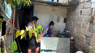 Horny Latina Stepsister Fucked Hard By Urgent Stepbrother In Taboo Village Sex