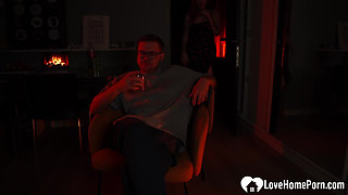 Our Romantic Evening Ends with a Hard Pussy Pounding