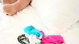 Great ass blonde blowjob and fucking POV