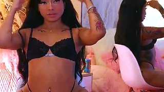 Tattooed Hot Huge Tits Toys Her Tight Pussy